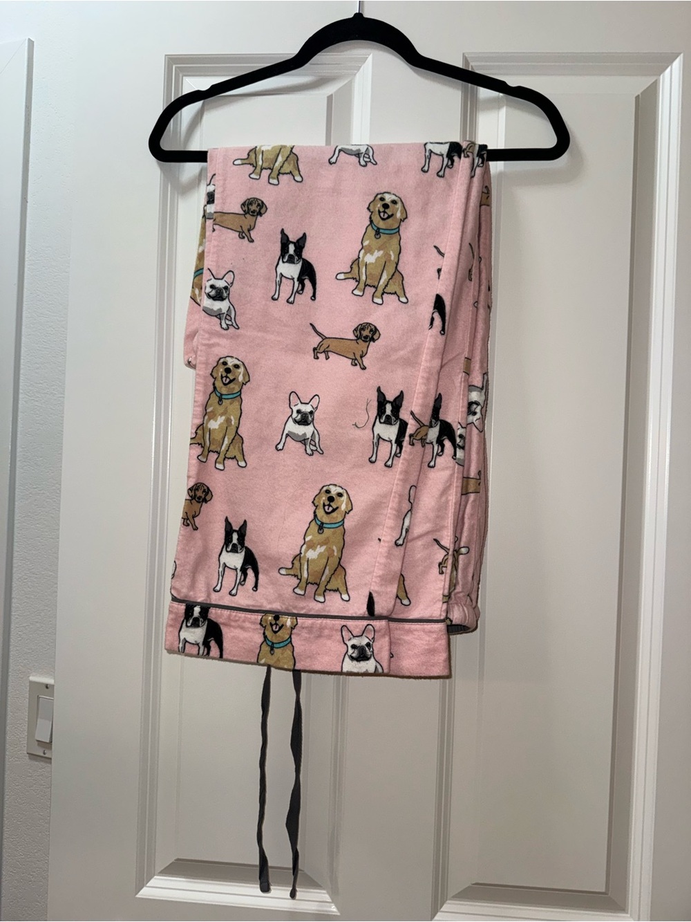 PJ Salvage Pink Dog Print pajama pants